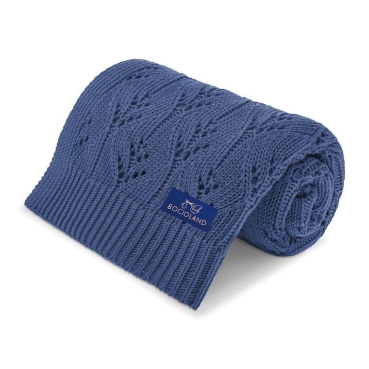 Bocioland, Milano, patura din bambus, deep space, 80-100 cm