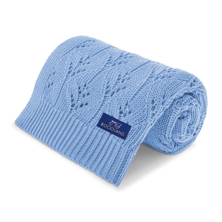 Bocioland, Milano, patura din bambus, jeans, 80-100 cm