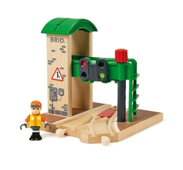 Brio World, Crossover cu semnal, jucarie din lemn