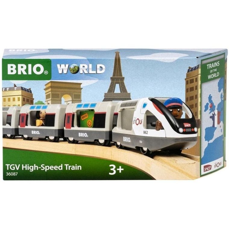 Brio World, Tren TGV, tren din lemn