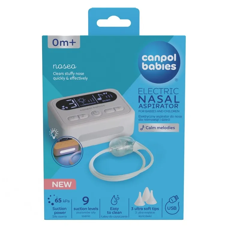 Canpol babies, aspirator nazal electric pentru bebelusi si copii