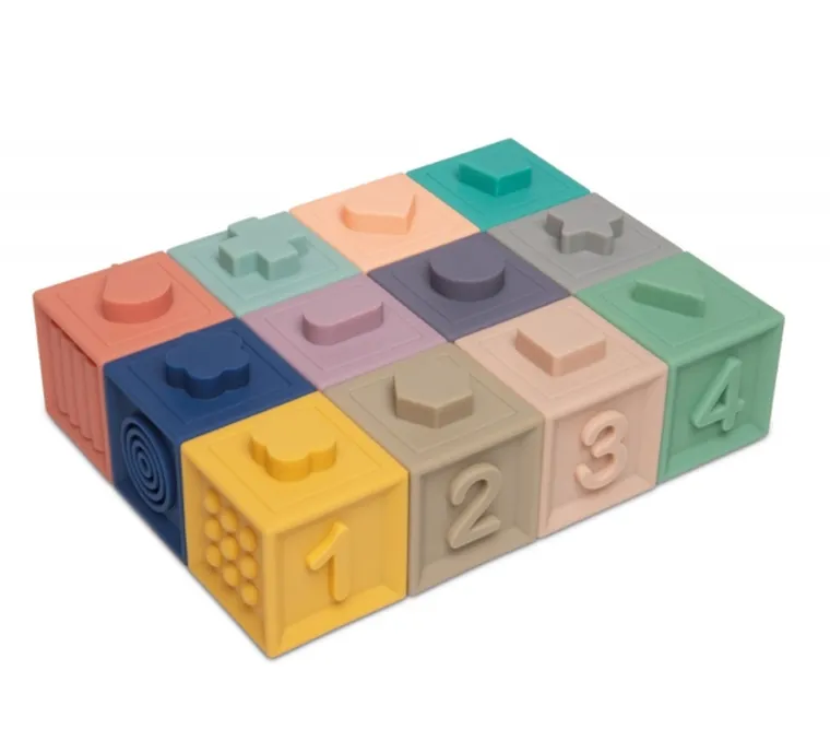 Canpol babies, cuburi moi senzoriale, 12 buc.