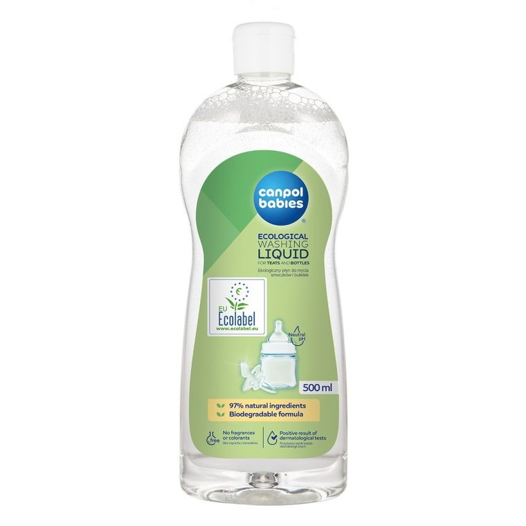 Canpol babies, detergent pentru biberoane si tetine, 500 ml