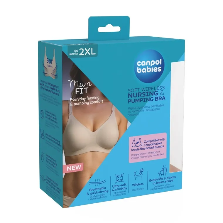 Canpol babies, Mum fit, sutien pentru alaptare, marime 2XL
