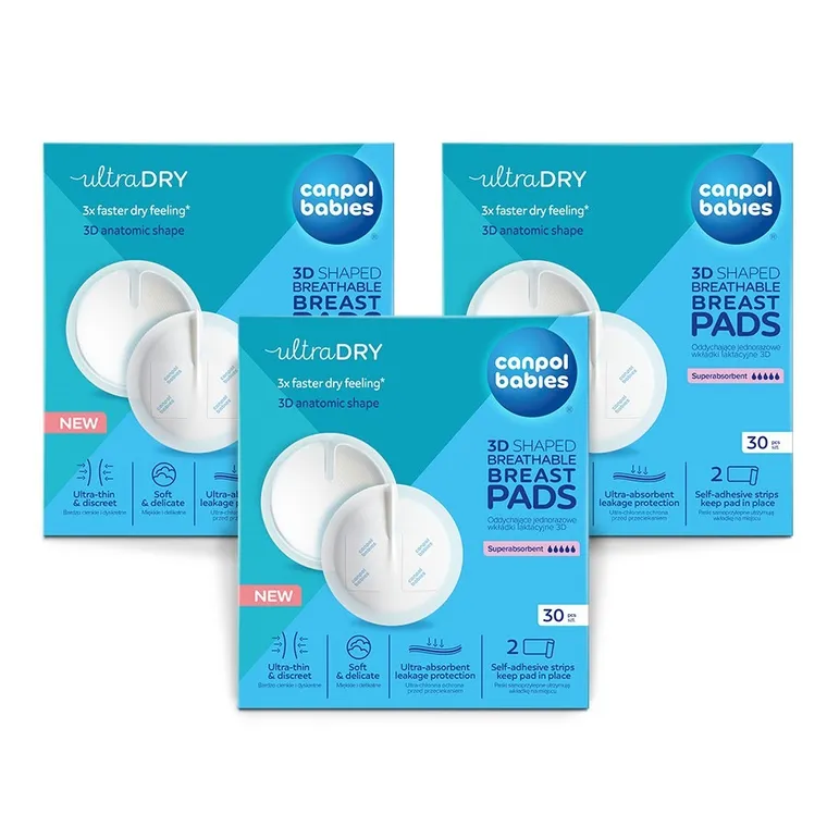 Canpol babies, tampoane pentru san, 90 buc.