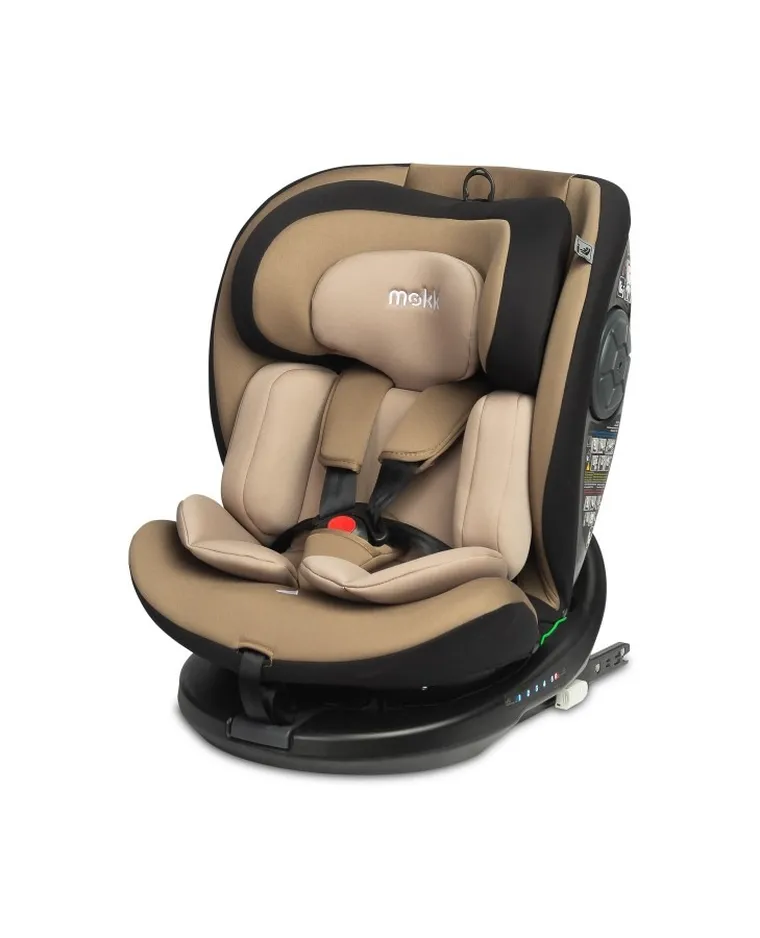 Caretero, Mokki i-Size, scaun auto, 40-150 cm, Beige