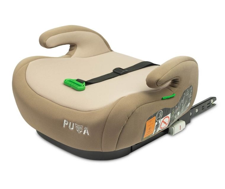Caretero, Puma i-Size, inaltator auto, bej, 125-150 cm