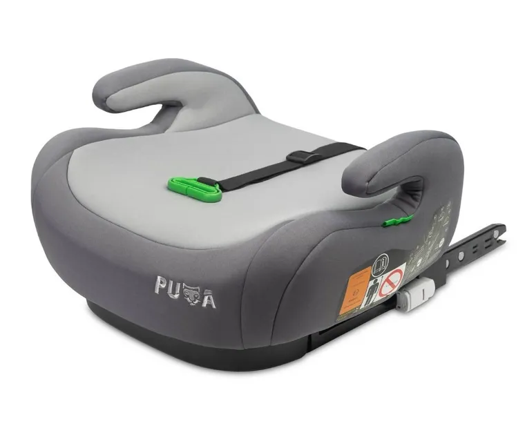 Caretero, Puma i-Size, inaltator auto, gri, 125-150 cm