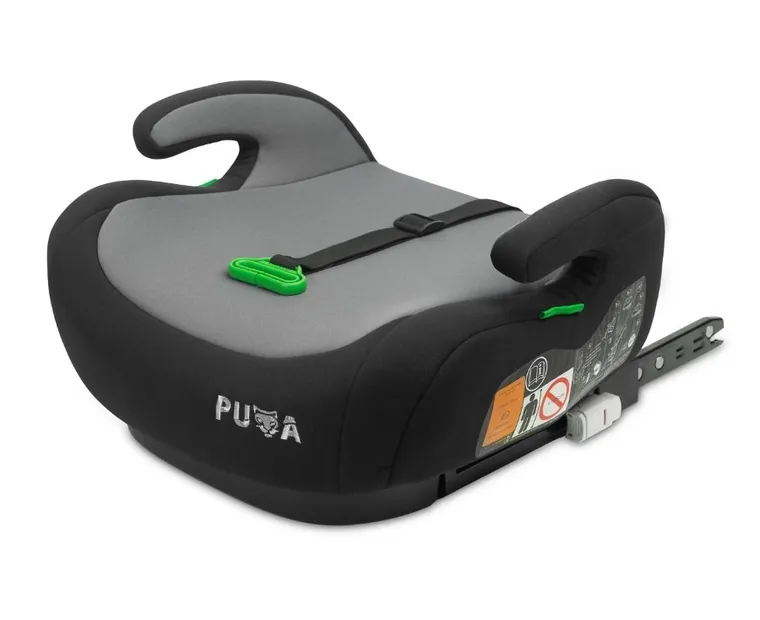 Caretero, Puma i-Size, inaltator auto, negru, 125-150 cm