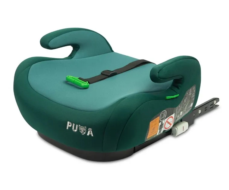 Caretero, Puma i-Size, inaltator auto, smarald, 125-150 cm