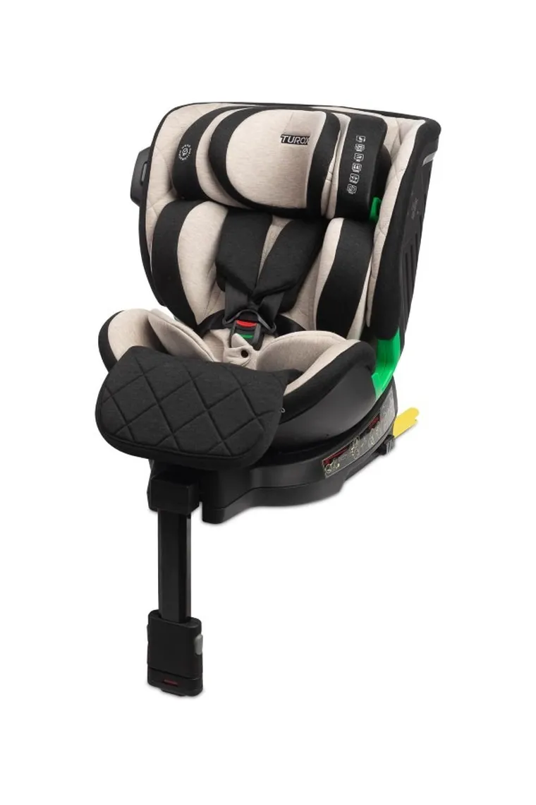 Caretero, Turox i-Size, scaun auto, 40-150 cm, Beige