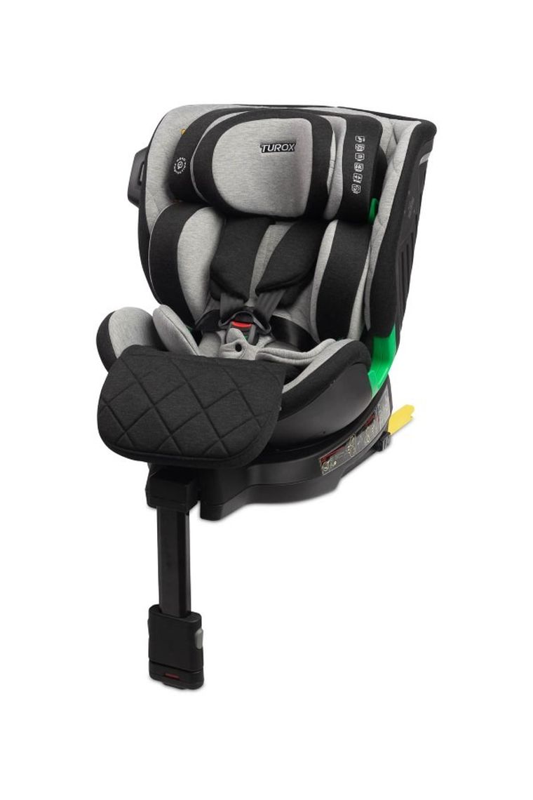Caretero, Turox i-Size, scaun auto, 40-150 cm, Grey