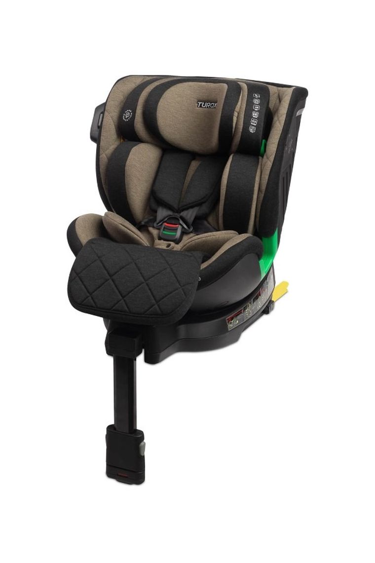 Caretero, Turox i-Size, scaun auto, 40-150 cm, Khaki