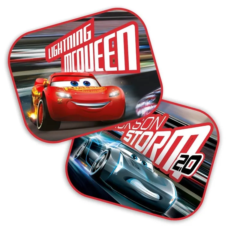 Cars, paravan de soare pentru parbriz, 44-35 cm, 2 buc.