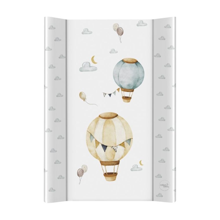 Ceba Baby, Basic, Balloons, saltea de infasat moala, profilata, 50-70 cm