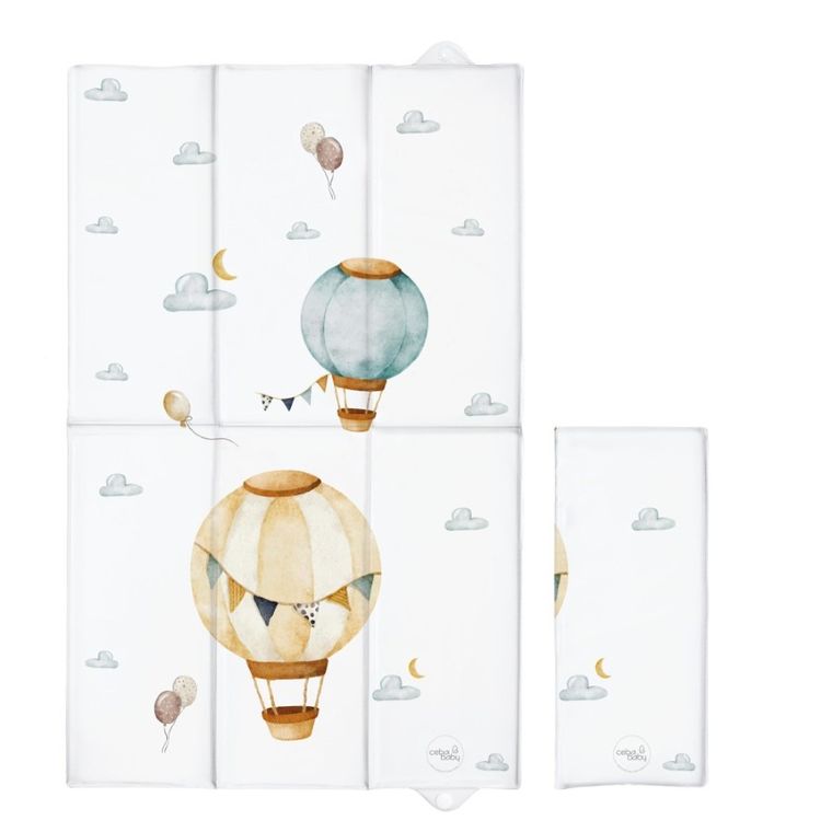 Ceba Baby, Basic, Balloons, saltea de infasat pliabila, 50-80 cm