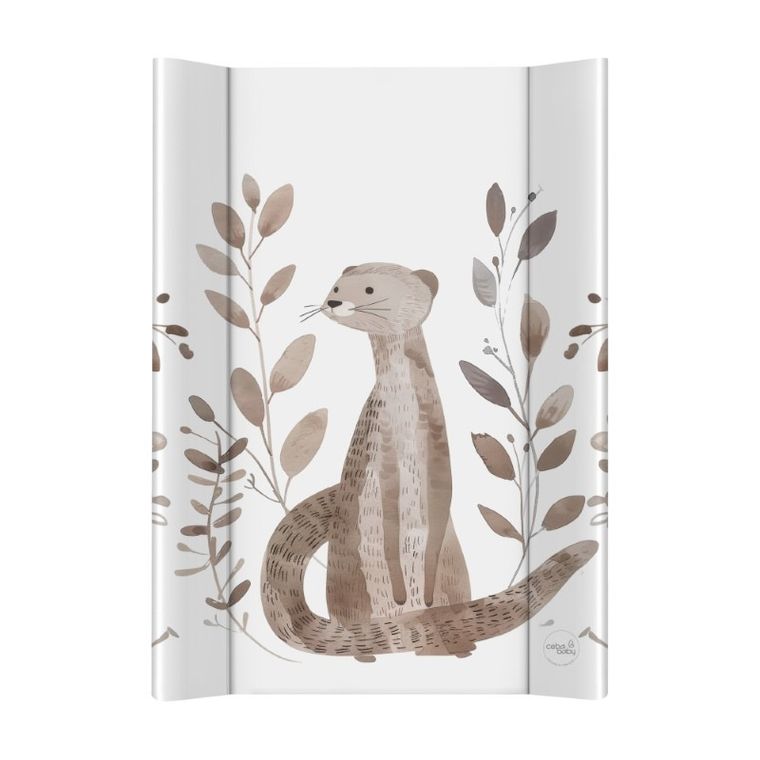 Ceba Baby, Basic, Clever Otter, saltea de infasat moala profilata, 50-70 cm