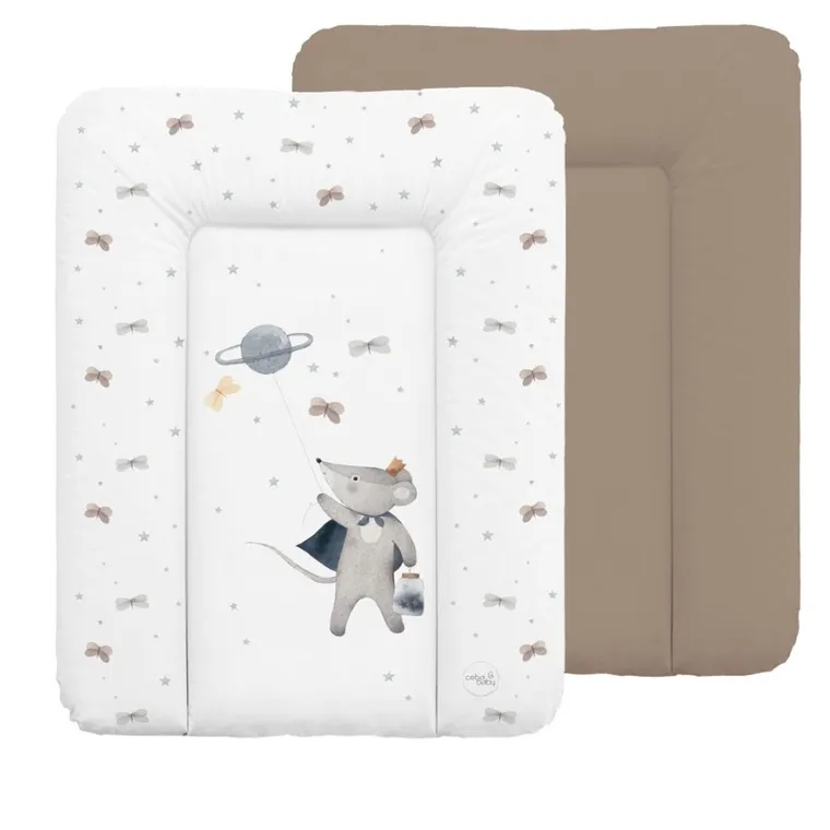 Ceba Baby, Basic, saltea de infasat moala, Cosmic Mouse, 50-70 cm