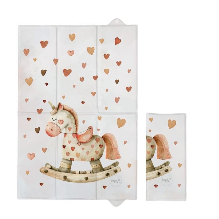 Ceba Baby, Basic, saltea de infasat pliabila, Rocking Horse, 40-60 cm