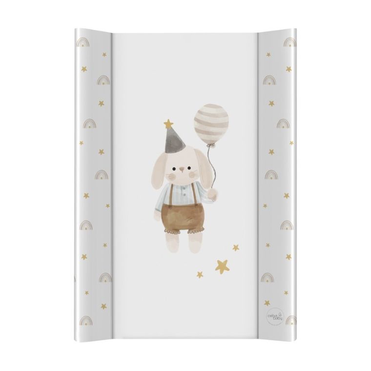 Ceba Baby, Ultra Light, Birthday Bunny, saltea de infasat rigida, 50-70 cm