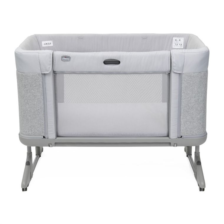 Chicco, Co-Sleeping Next2me, Forever, patut atasabil, Ash Grey