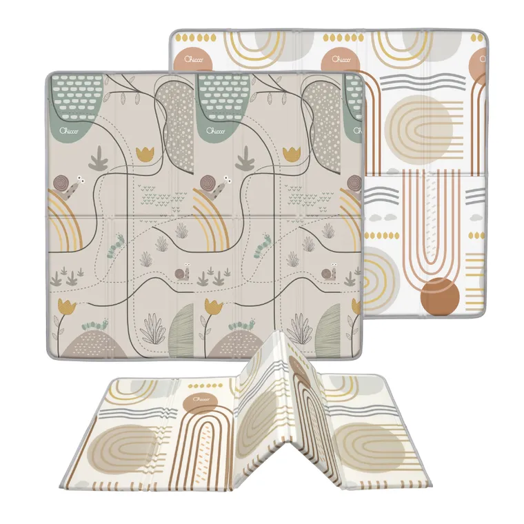 Chicco, Magic Forest, covoras din spuma, pliabila, 200-150-1,5 cm, bej