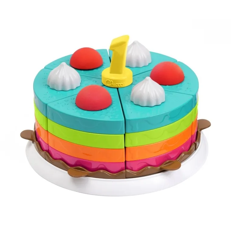 Chicco, Smart2Play, Rainbow Cake, puzzle jigsaw