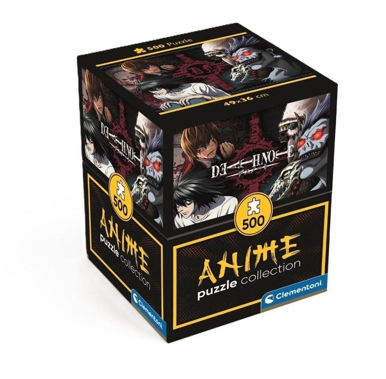 Clementoni, Cubes, Anime, Death Note, puzzle, 500 piese