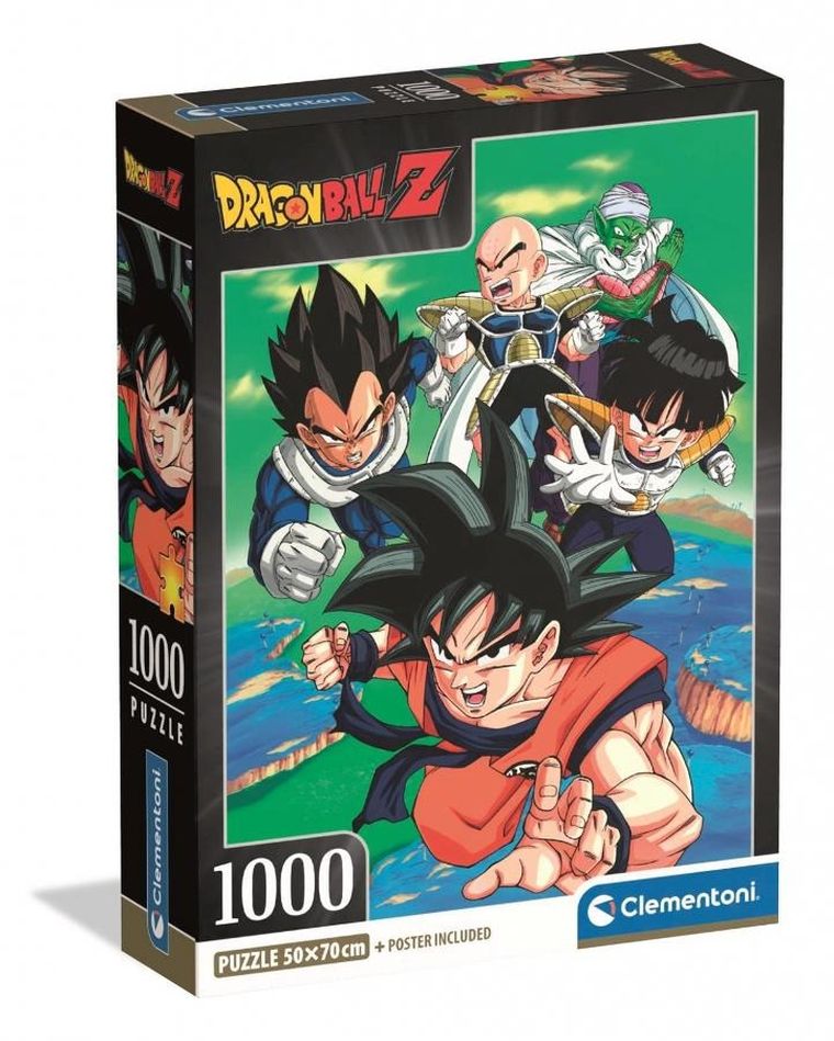 Clementoni, Dragon Ball Z, puzzle, 1000 piese