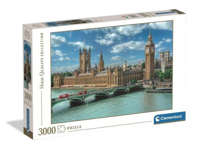 Clementoni, High Quality, The Houses Of Parliament, puzzle, 3000 piese