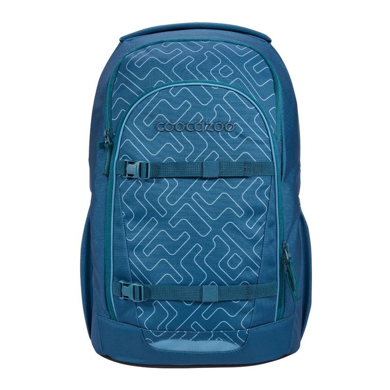 Coocazoo, Every, rucsac pentru scoala, cu 1 compartiment, Blue Maze