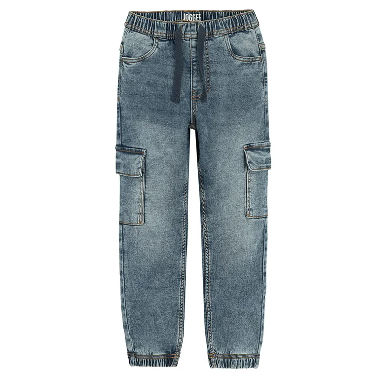 Cool Club, Blugi pentru baieti, jogger, albastru