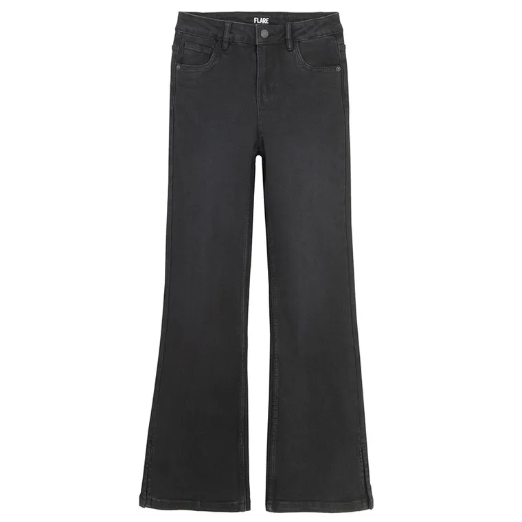 Cool Club, Blugi pentru fete, flare, negru