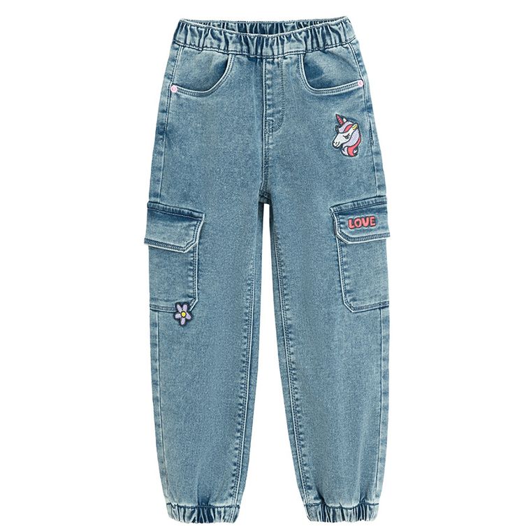 Cool Club, Blugi pentru fete, jogger, denim