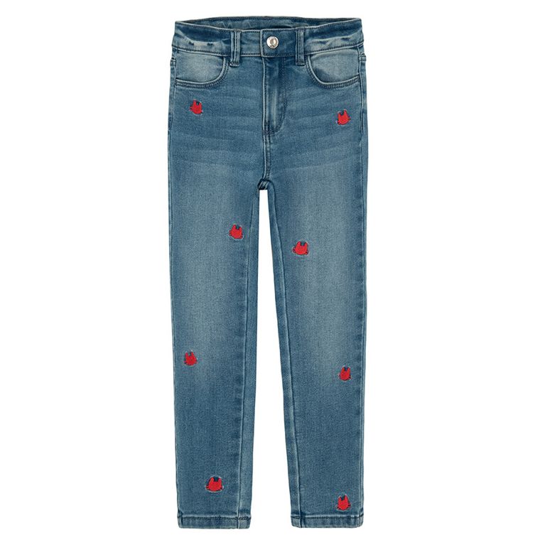 Cool Club, Blugi pentru fete, slim fit, denim
