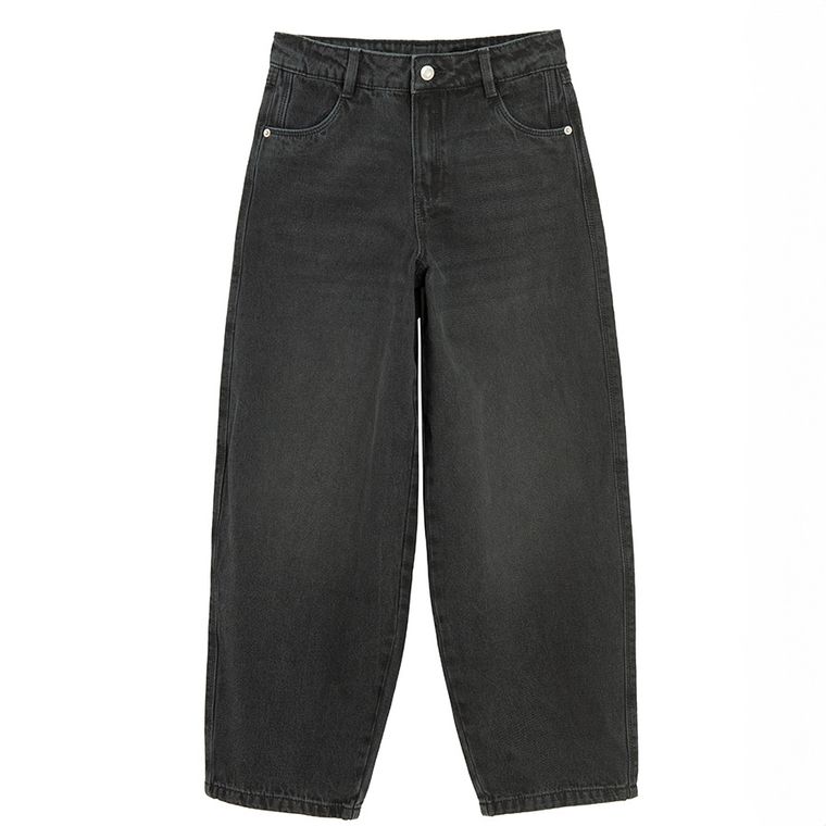 Cool Club, Blugi pentru fete, wide, negru