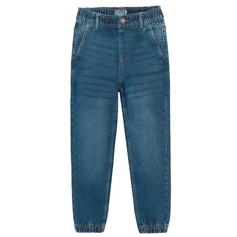 Cool Club, Blugi reglabili pentru baieti, jogger, albastru