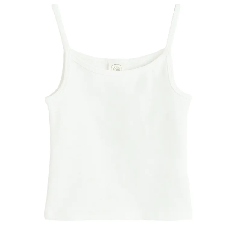 Cool Club, Bluza cu bretele, alb