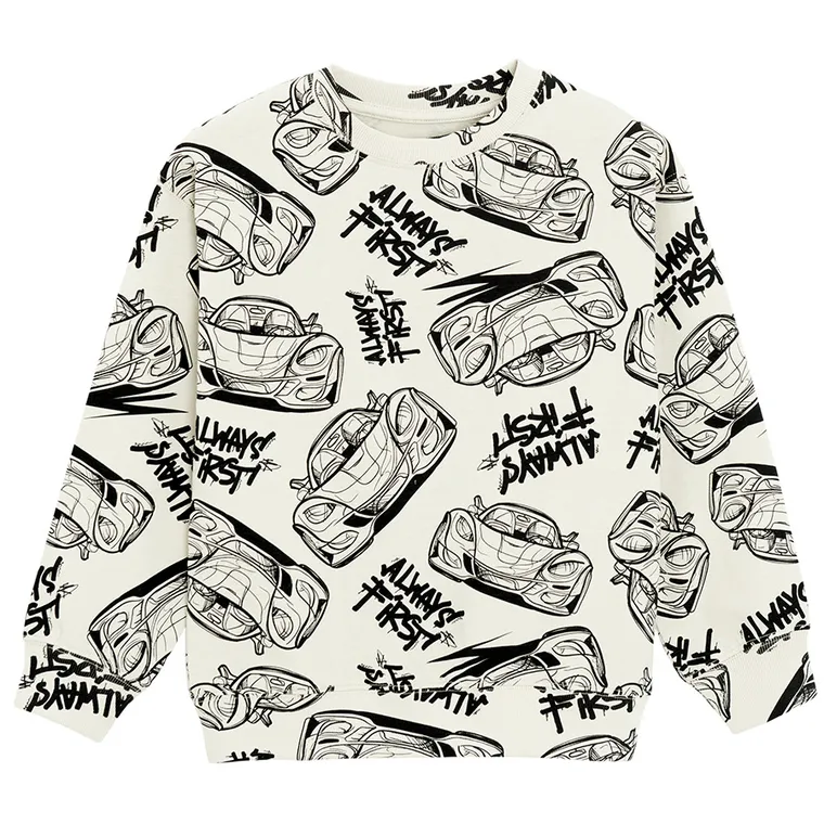 Cool Club, Bluza cu maneca lunga pentru baieti, bej