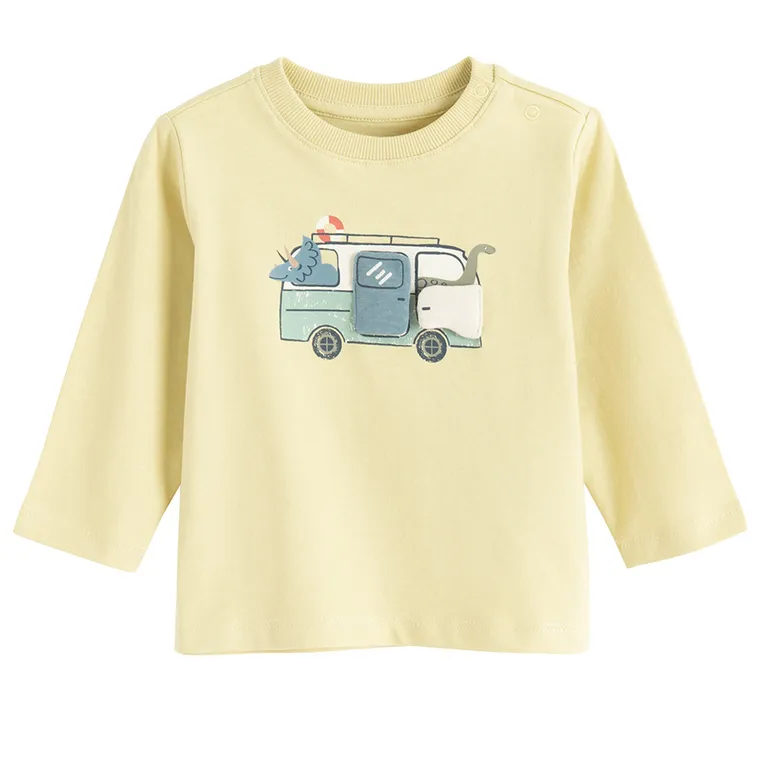 Cool Club, Bluza cu maneca lunga pentru baieti, galben