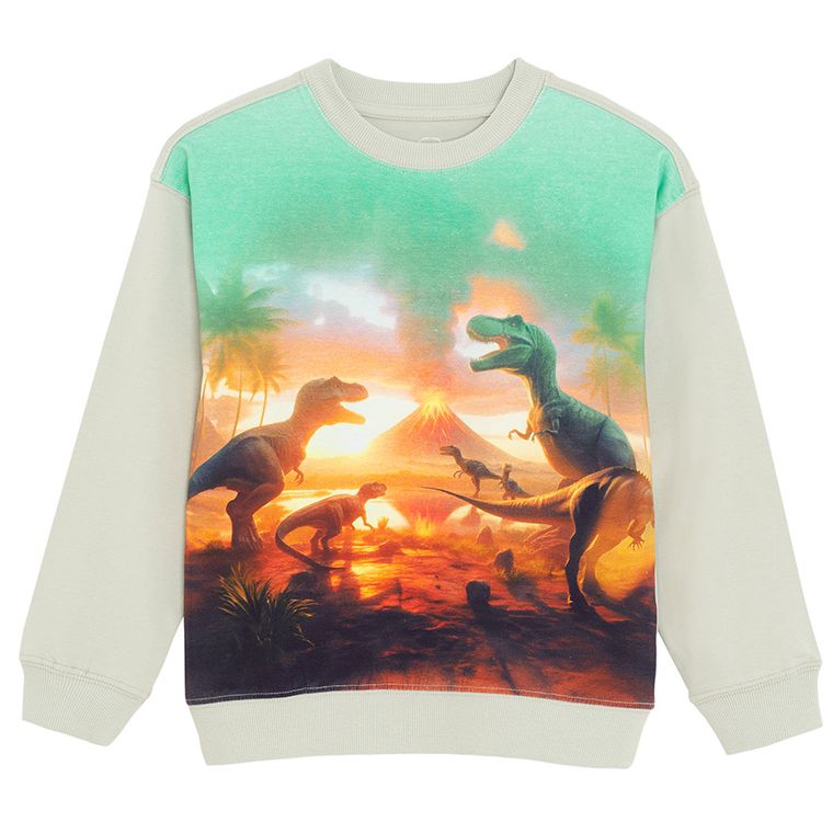 Cool Club, Bluza cu maneca lunga pentru baieti, gri