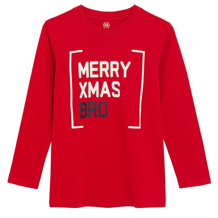 Cool Club, Bluza cu maneca lunga pentru baieti, rosu