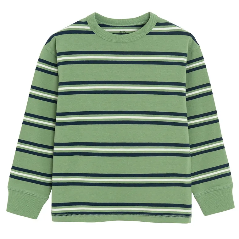 Cool Club, Bluza cu maneca lunga pentru baieti, verde