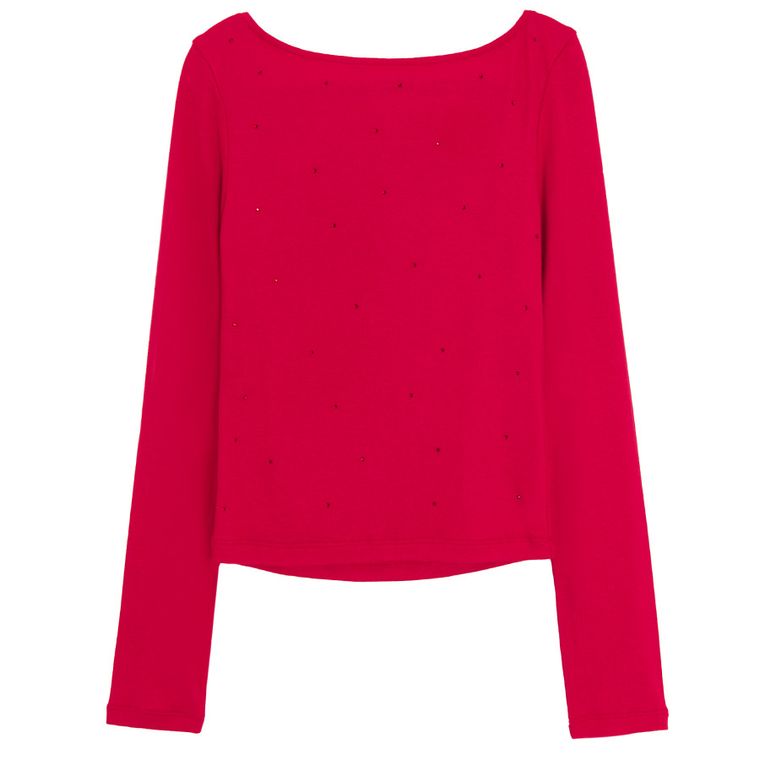 Cool Club, Bluza cu maneca lunga pentru fete, rosu