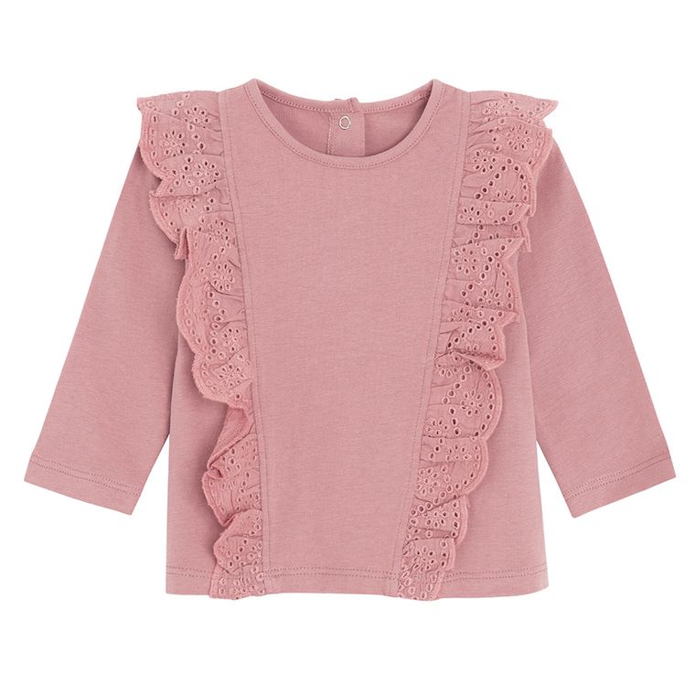 Cool Club, Bluza cu maneca lunga pentru fete, roz