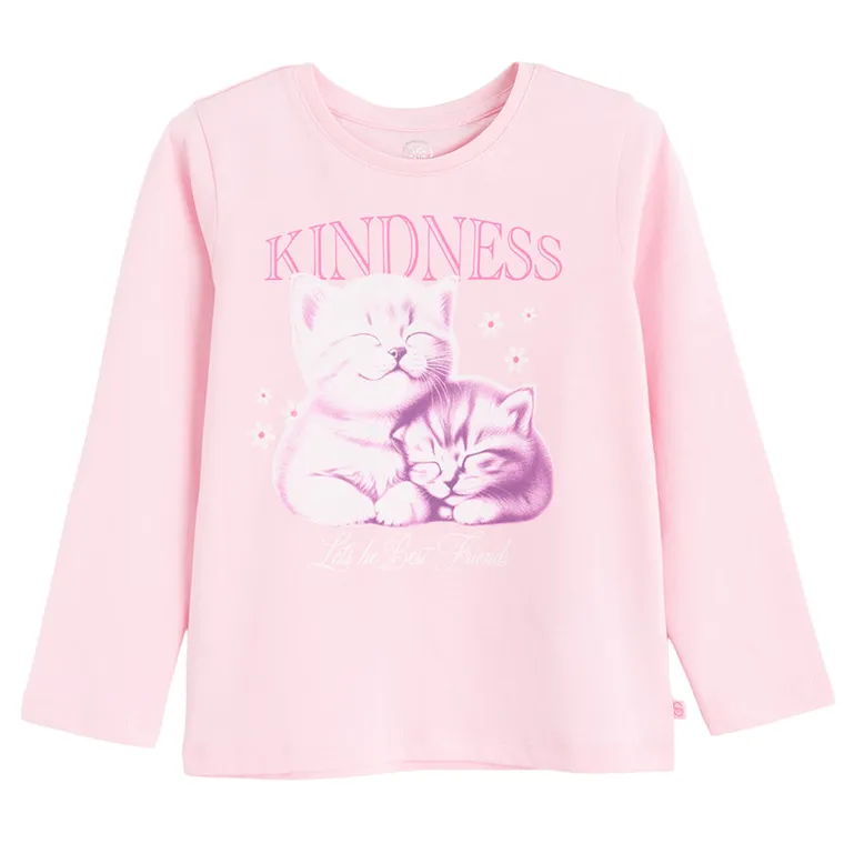 Cool Club, Bluza cu maneca lunga pentru fete, roz