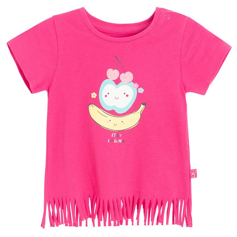 Cool Club, Bluza cu maneca scurta pentru fete, roz