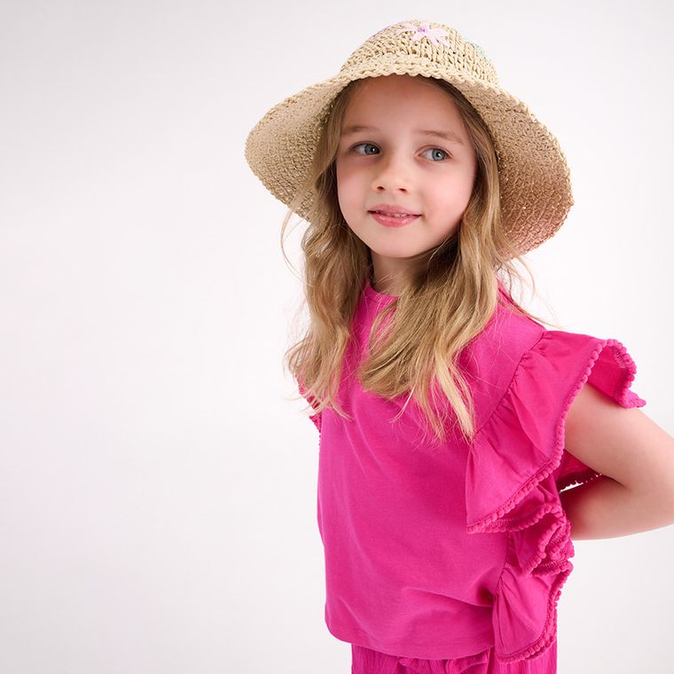 Cool Club, Bluza cu maneca scurta pentru fete, roz