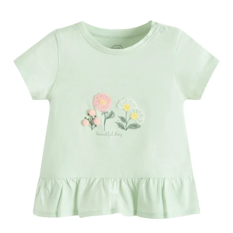 Cool Club, Bluza cu maneca scurta pentru fete, verde