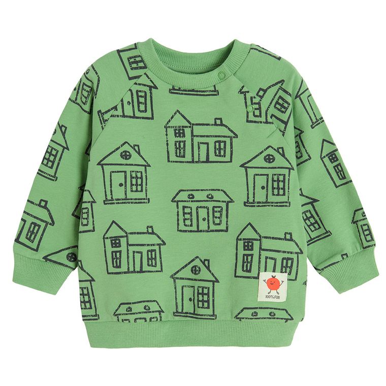 Cool Club, Bluza pentru baieti, verde